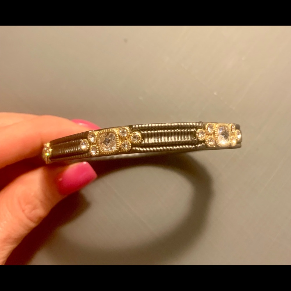 Gorgeous hinged cuff bracelet